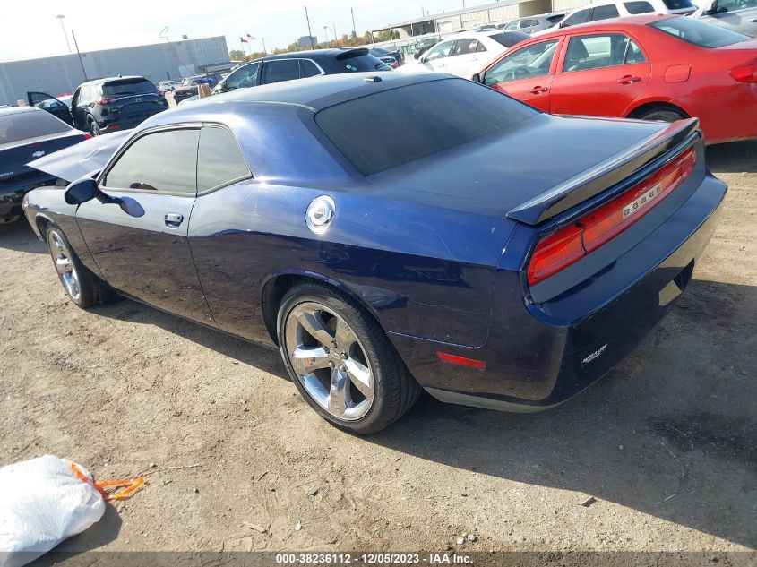 2013 DODGE CHALLENGER SXT - 2C3CDYAG3DH684124