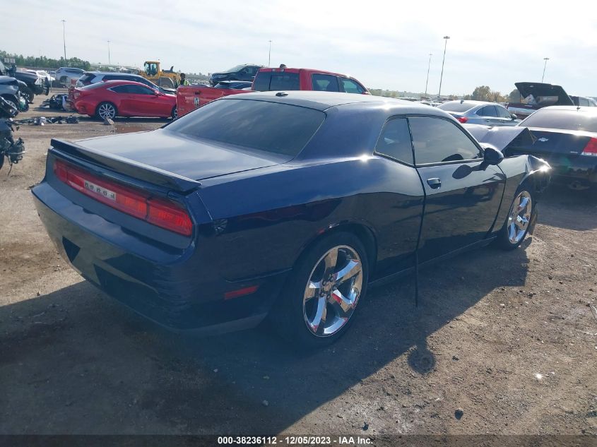 2013 DODGE CHALLENGER SXT - 2C3CDYAG3DH684124