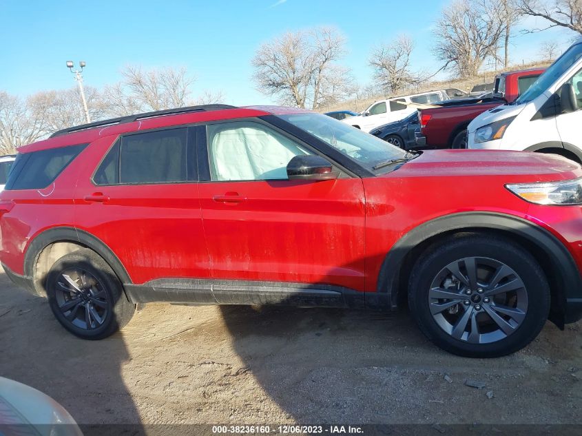2022 FORD EXPLORER XLT - 1FMSK8DH1NGA11228