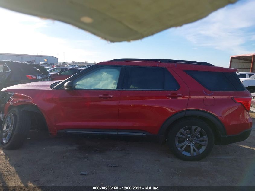 2022 FORD EXPLORER XLT - 1FMSK8DH1NGA11228