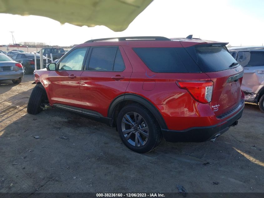 2022 FORD EXPLORER XLT - 1FMSK8DH1NGA11228