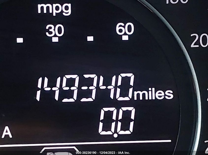 2014 HONDA ACCORD EX-L V-6 - 1HGCR3F83EA022899