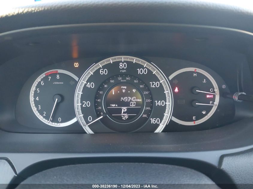 2014 HONDA ACCORD EX-L V-6 - 1HGCR3F83EA022899
