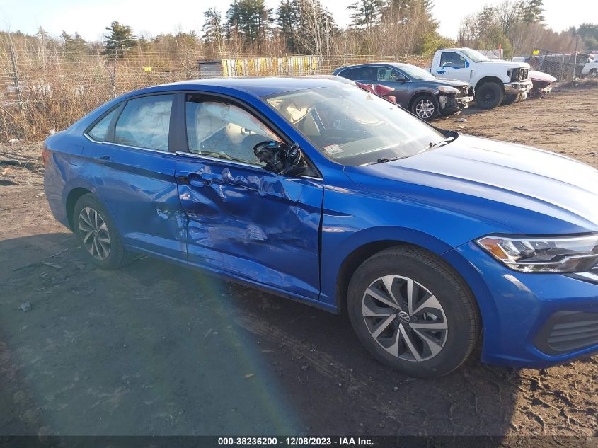 2023 VOLKSWAGEN JETTA 1.5T S - 3VW5M7BU8PM055738