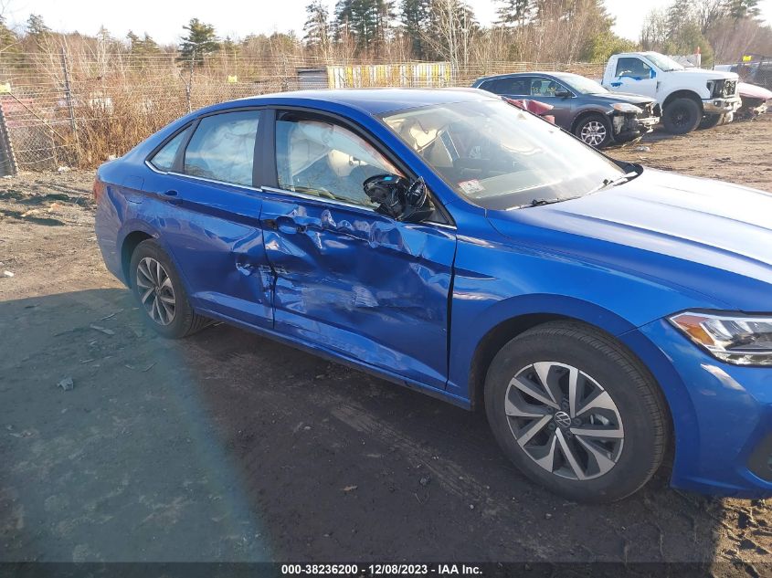 2023 VOLKSWAGEN JETTA 1.5T S - 3VW5M7BU8PM055738