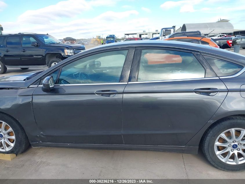 2017 FORD FUSION S - 3FA6P0G71HR178879