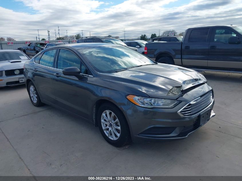 2017 FORD FUSION S - 3FA6P0G71HR178879