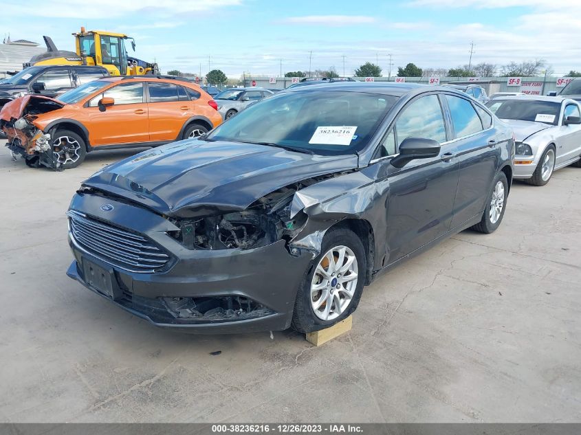 2017 FORD FUSION S - 3FA6P0G71HR178879