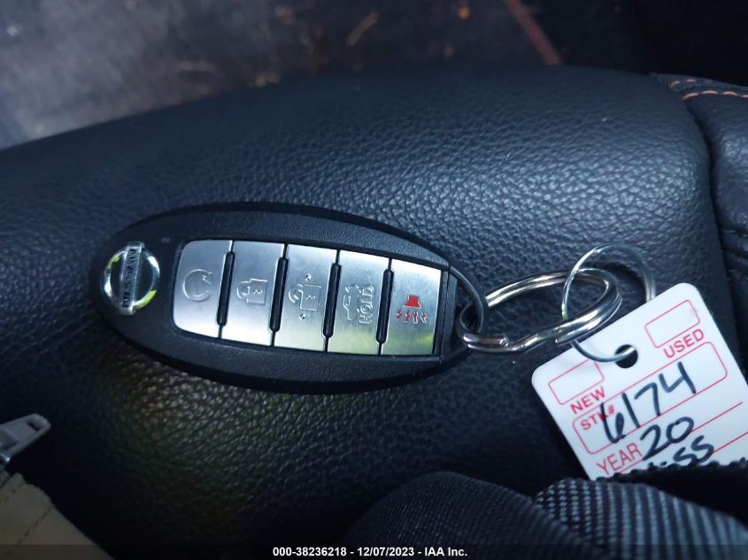 2020 NISSAN ALTIMA SR - 1N4BL4CV5LN319082