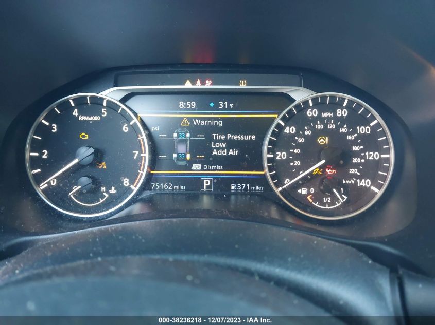 2020 NISSAN ALTIMA SR - 1N4BL4CV5LN319082