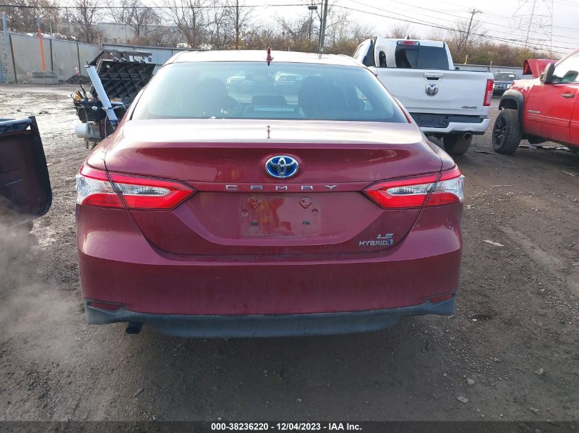 2019 TOYOTA CAMRY LE - 4T1B31HK6KU508931