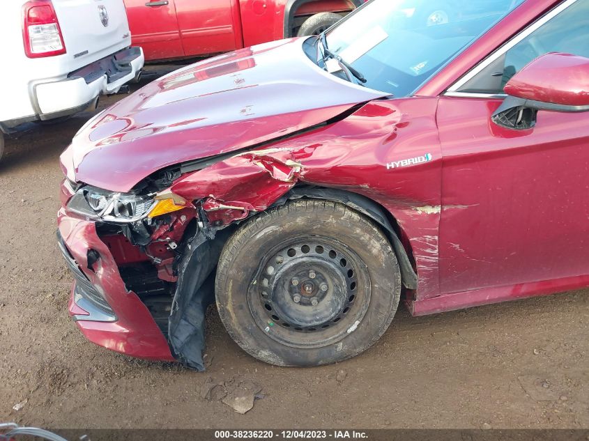 2019 TOYOTA CAMRY LE - 4T1B31HK6KU508931