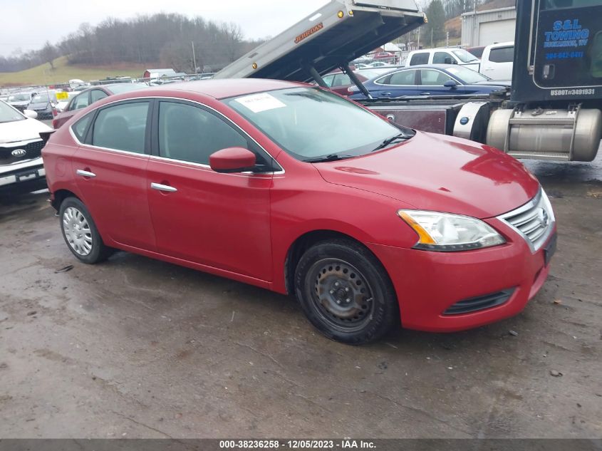 2013 NISSAN SENTRA SV - 3N1AB7AP0DL611788