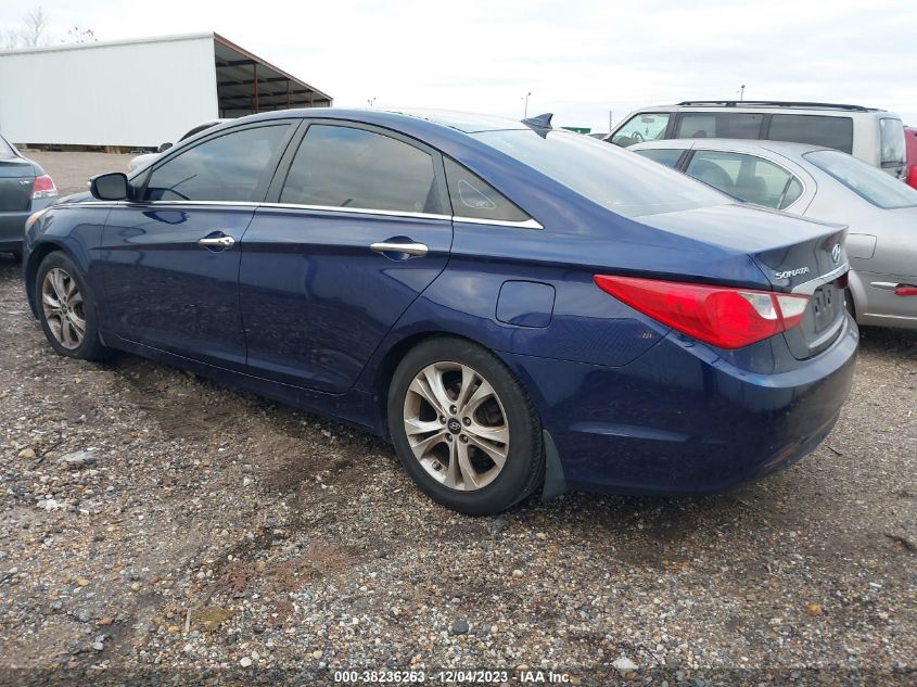 VIN 5NPEC4AC8DH551542 2013 HYUNDAI SONATA no.3