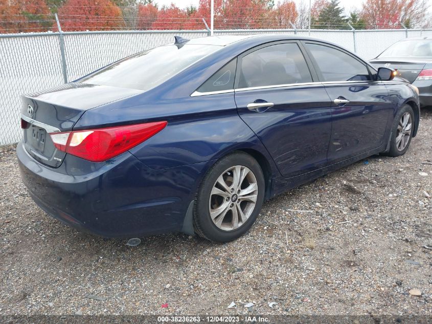 VIN 5NPEC4AC8DH551542 2013 HYUNDAI SONATA no.4