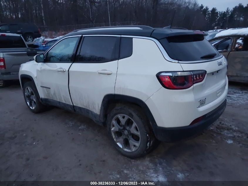 2019 JEEP COMPASS LIMITED 4X4 - 3C4NJDCB3KT826676