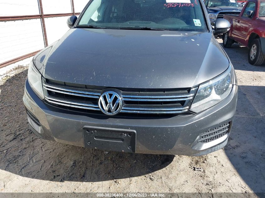 2015 VOLKSWAGEN TIGUAN S/SE/SEL/R-LINE - WVGAV7AX9FW553287
