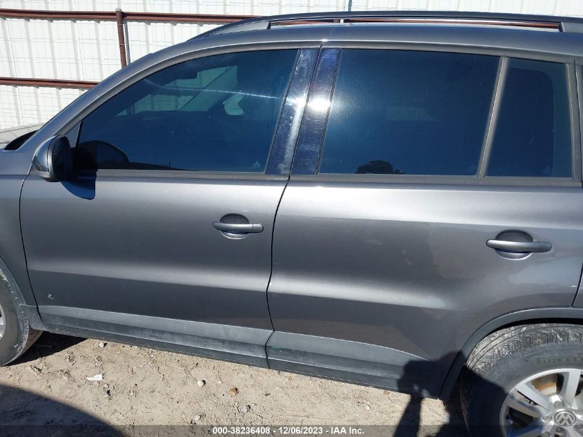 2015 VOLKSWAGEN TIGUAN S/SE/SEL/R-LINE - WVGAV7AX9FW553287