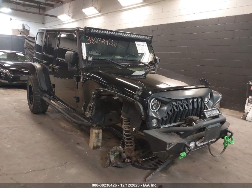 2015 JEEP WRANGLER UNLIMITED SPORT - 1C4BJWDG9FL757812