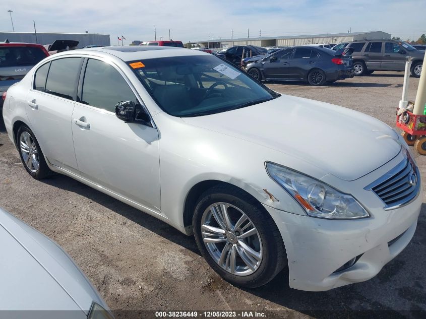 2013 INFINITI G37 JOURNEY JN1CV6AP6DM305307