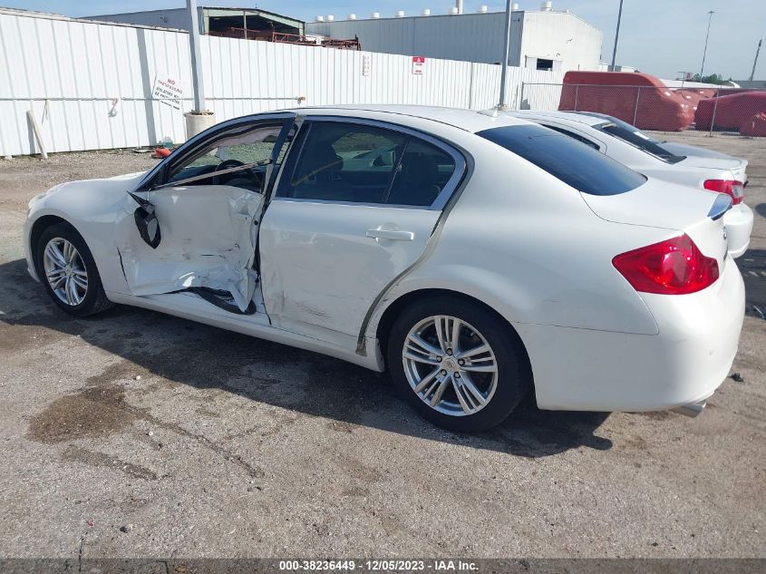 2013 INFINITI G37 JOURNEY JN1CV6AP6DM305307