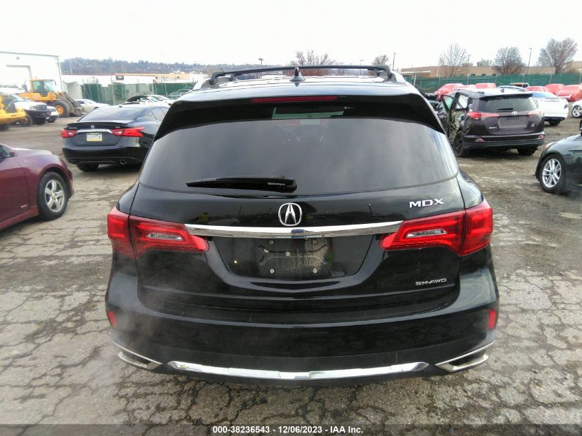 2017 ACURA MDX TECHNOLOGY - 5FRYD4H54HB000481