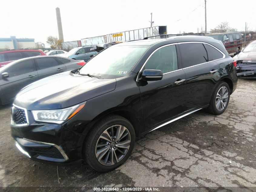 2017 ACURA MDX TECHNOLOGY - 5FRYD4H54HB000481