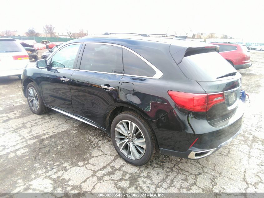 2017 ACURA MDX TECHNOLOGY - 5FRYD4H54HB000481