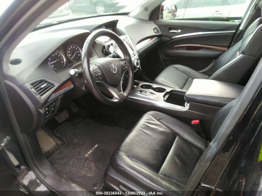 2017 ACURA MDX TECHNOLOGY - 5FRYD4H54HB000481