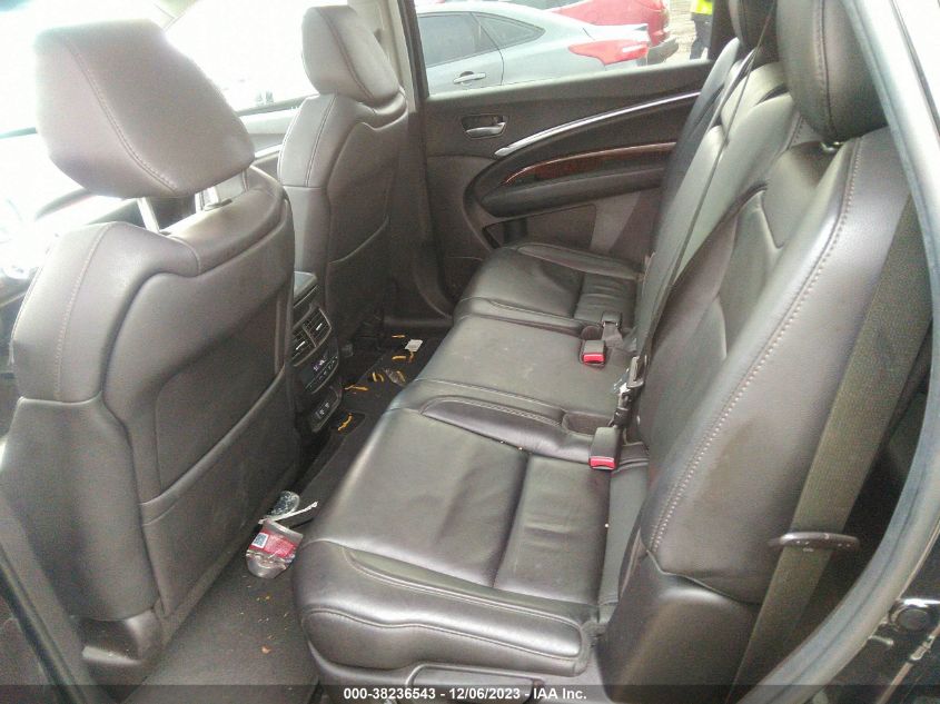 2017 ACURA MDX TECHNOLOGY - 5FRYD4H54HB000481