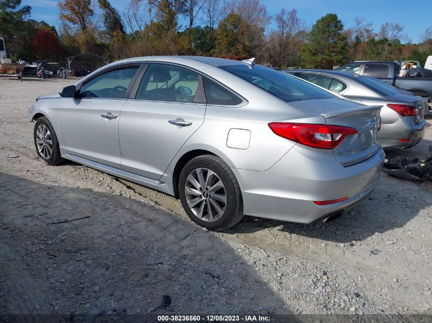 2016 HYUNDAI SONATA SPORT/LIMITED - 5NPE34AF0GH313814