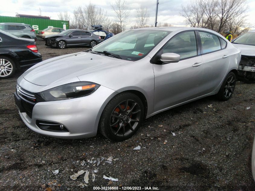 2013 DODGE DART SXT/RALLYE - 1C3CDFBH7DD142629