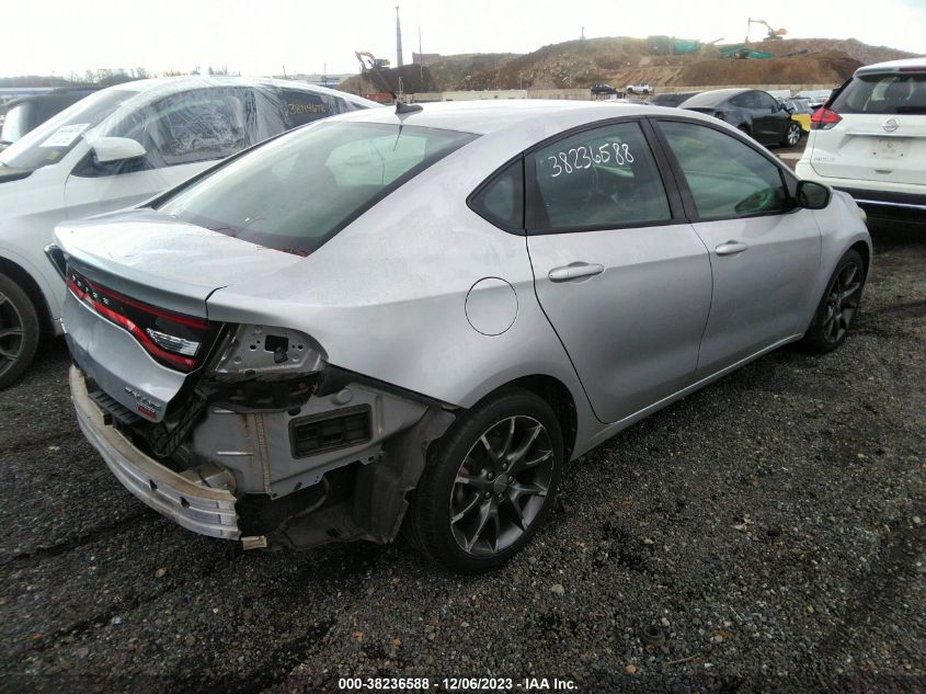 2013 DODGE DART SXT/RALLYE - 1C3CDFBH7DD142629
