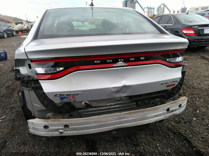2013 DODGE DART SXT/RALLYE - 1C3CDFBH7DD142629