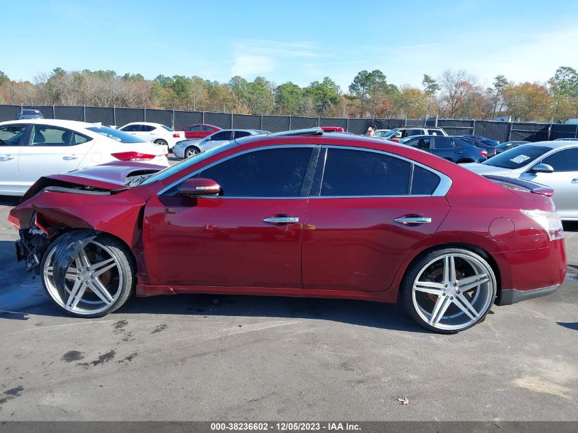 2013 NISSAN MAXIMA S/SV - 1N4AA5AP1DC845184