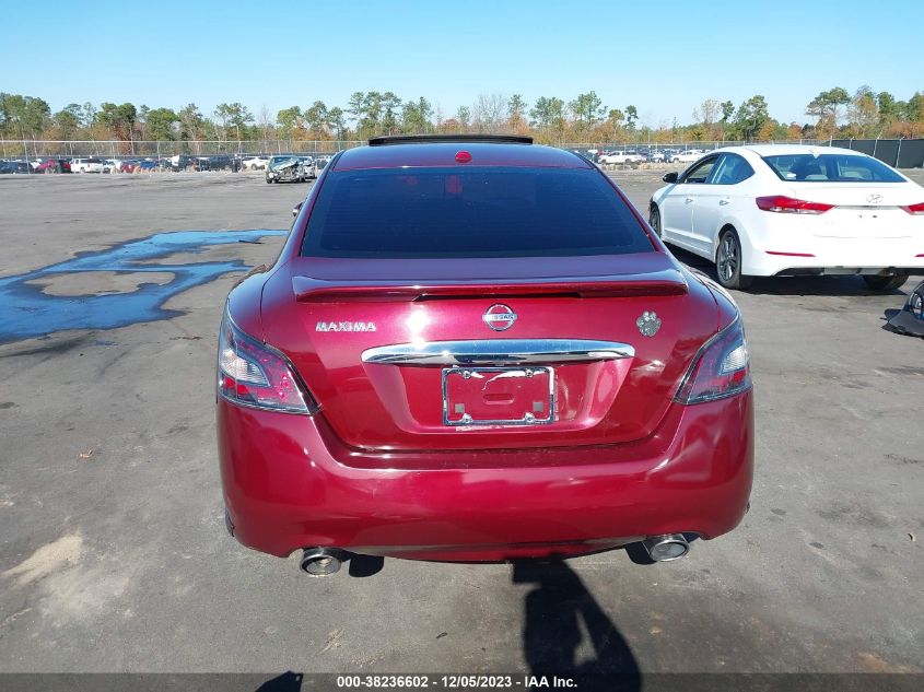 2013 NISSAN MAXIMA S/SV - 1N4AA5AP1DC845184