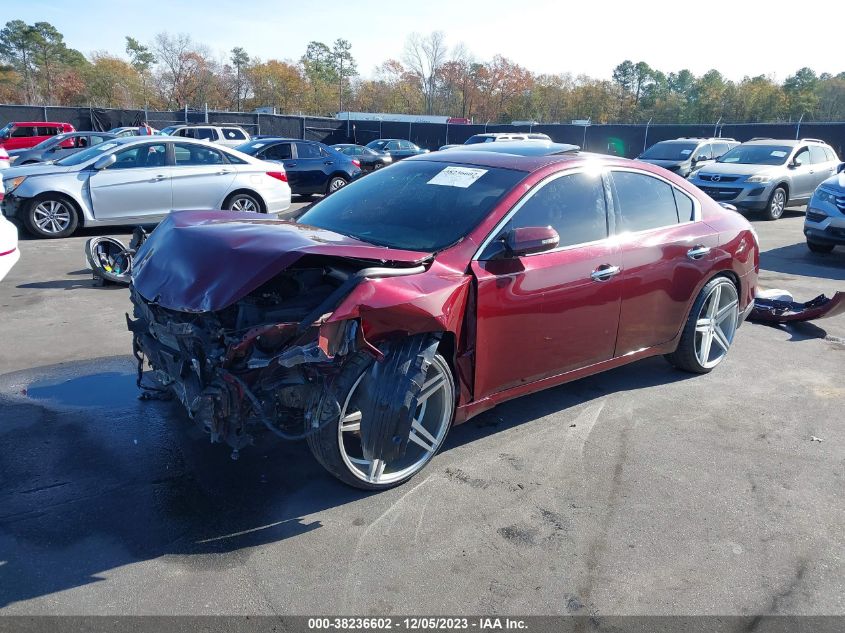 2013 NISSAN MAXIMA S/SV - 1N4AA5AP1DC845184