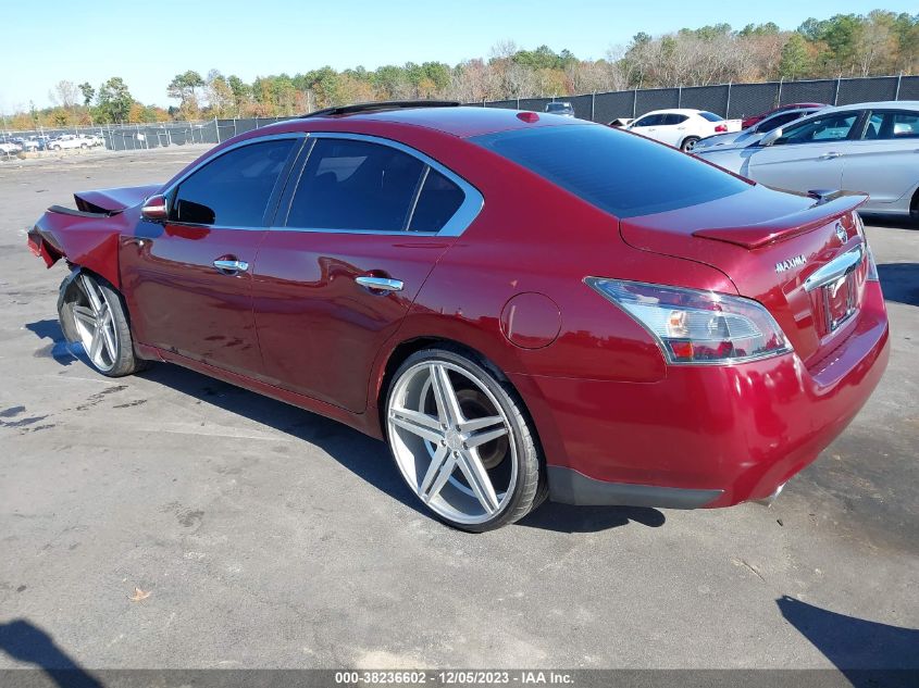 2013 NISSAN MAXIMA S/SV - 1N4AA5AP1DC845184
