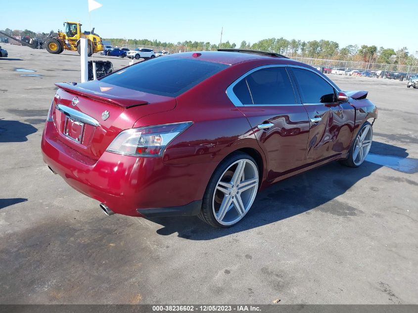 2013 NISSAN MAXIMA S/SV - 1N4AA5AP1DC845184