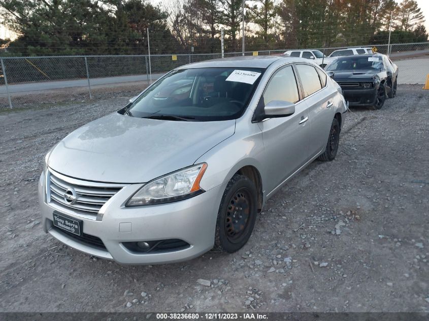 2015 NISSAN SENTRA S - 3N1AB7AP6FY279426