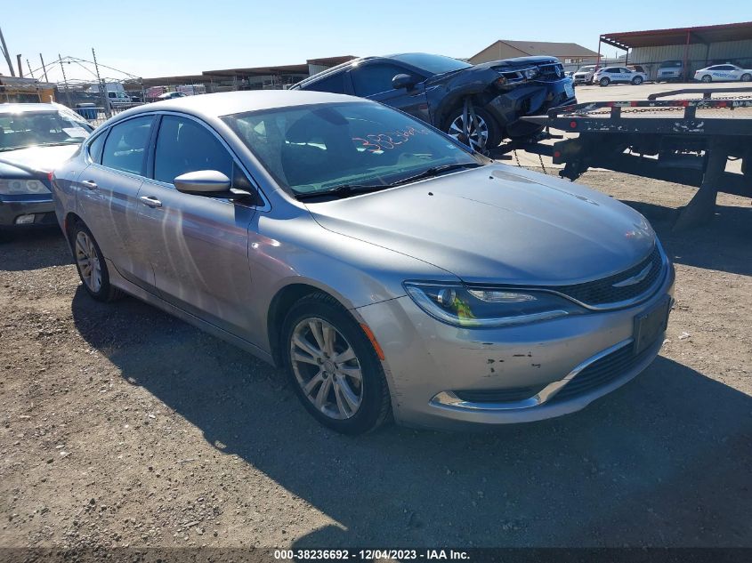2015 CHRYSLER 200 LIMITED - 1C3CCCAB1FN681338
