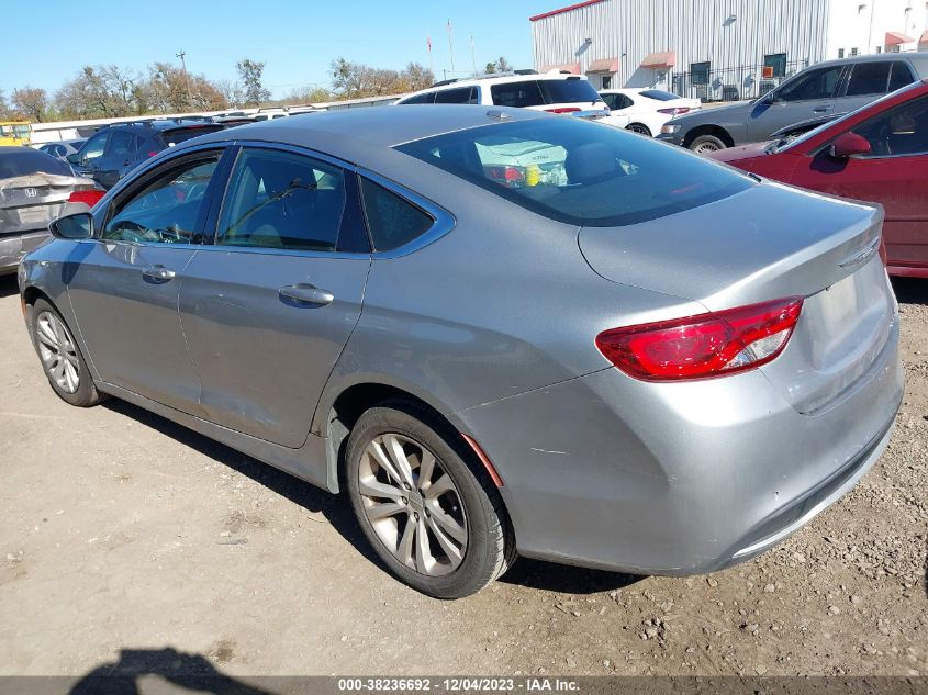 2015 CHRYSLER 200 LIMITED - 1C3CCCAB1FN681338