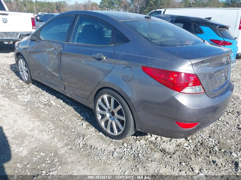 2014 HYUNDAI ACCENT GLS/SE - KMHCU4AE5EU769964