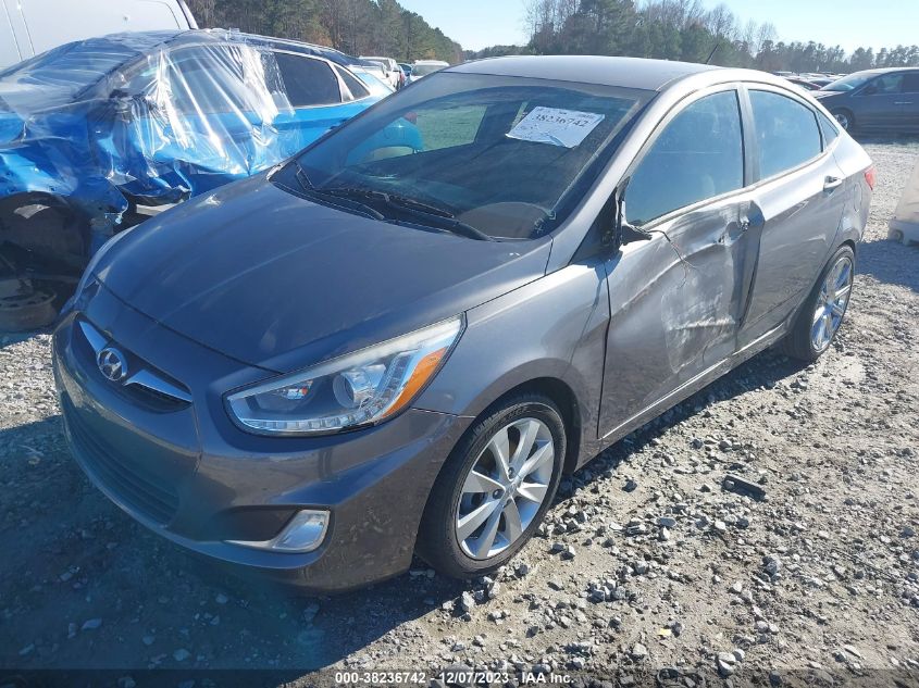 2014 HYUNDAI ACCENT GLS/SE - KMHCU4AE5EU769964