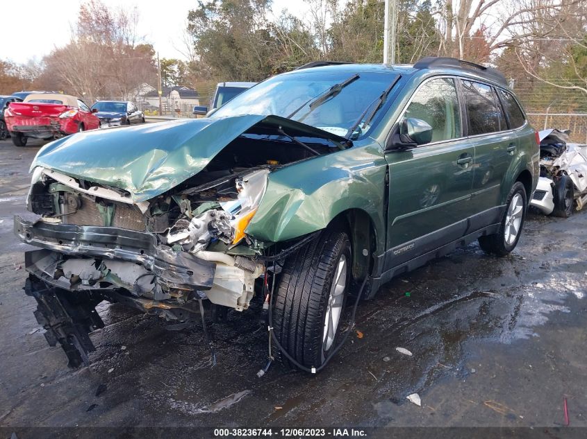 2013 SUBARU OUTBACK 2.5I LIMITED - 4S4BRCKC4D3274664