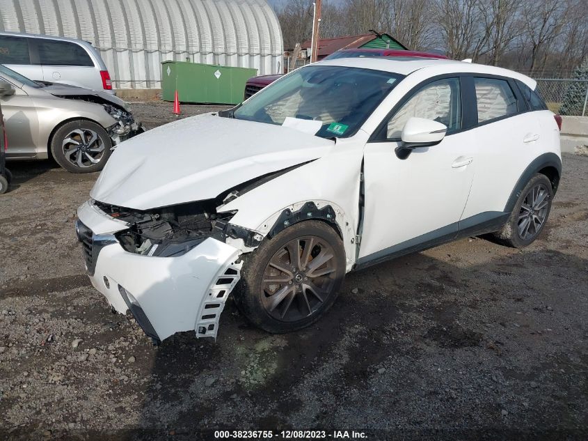 VIN JM1DKFC79J1324843 2018 MAZDA CX-3 TOURING