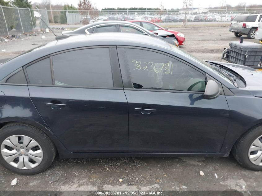 2015 CHEVROLET CRUZE LS AUTO - 1G1PA5SH0F7105934