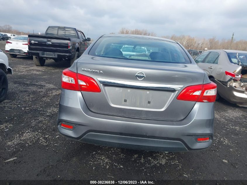 2016 NISSAN SENTRA S/SV/SR/SL - 3N1AB7AP1GY263345