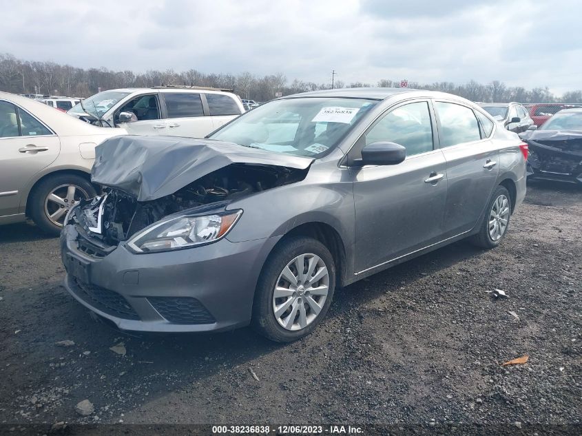 2016 NISSAN SENTRA S/SV/SR/SL - 3N1AB7AP1GY263345