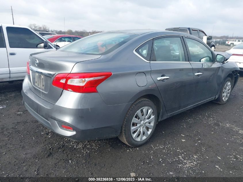 2016 NISSAN SENTRA S/SV/SR/SL - 3N1AB7AP1GY263345